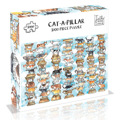 Jelly Armchair Cat-A-Pillar 1000 Piece Puzzle