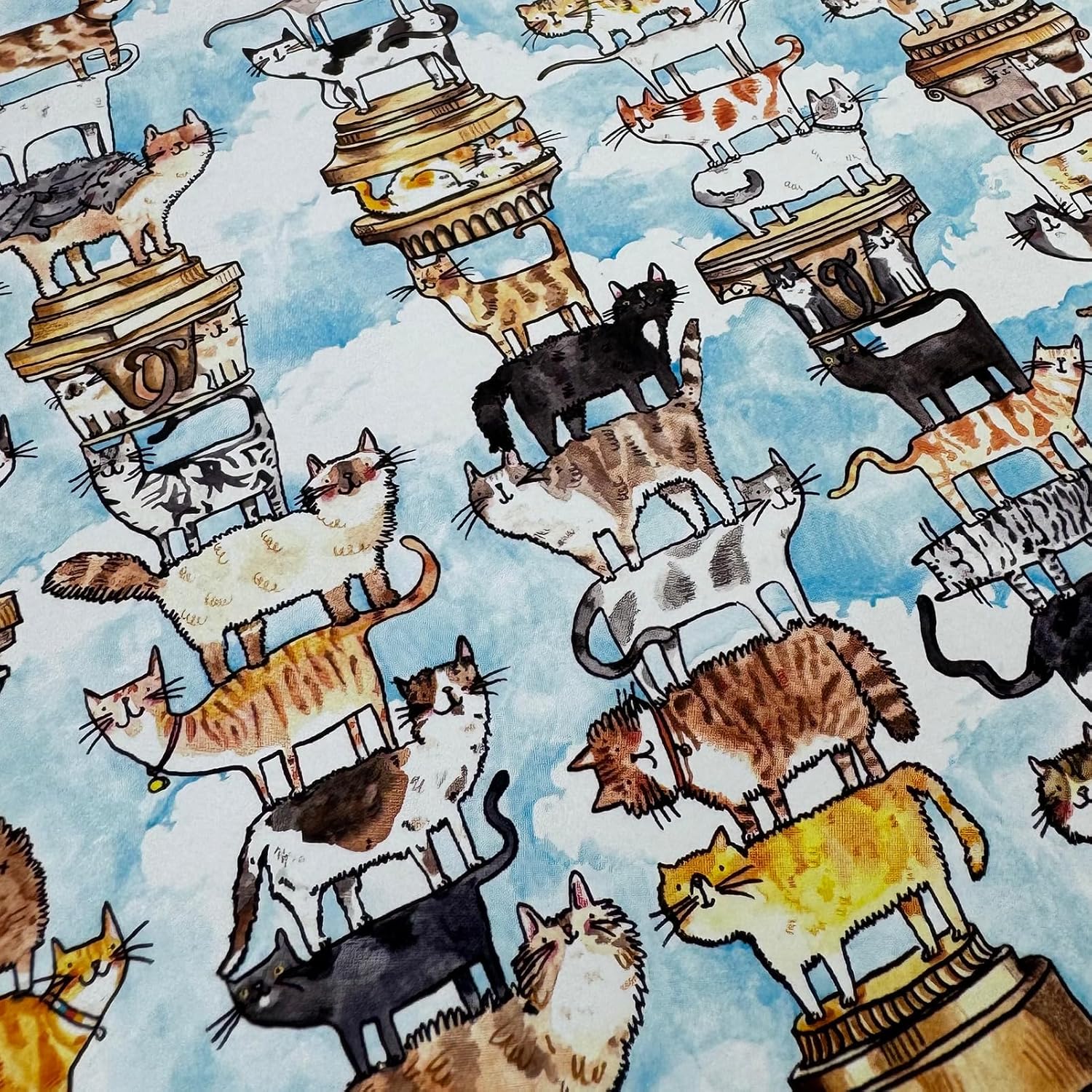 Jelly Armchair Cat-A-Pillar 1000 Piece Puzzle