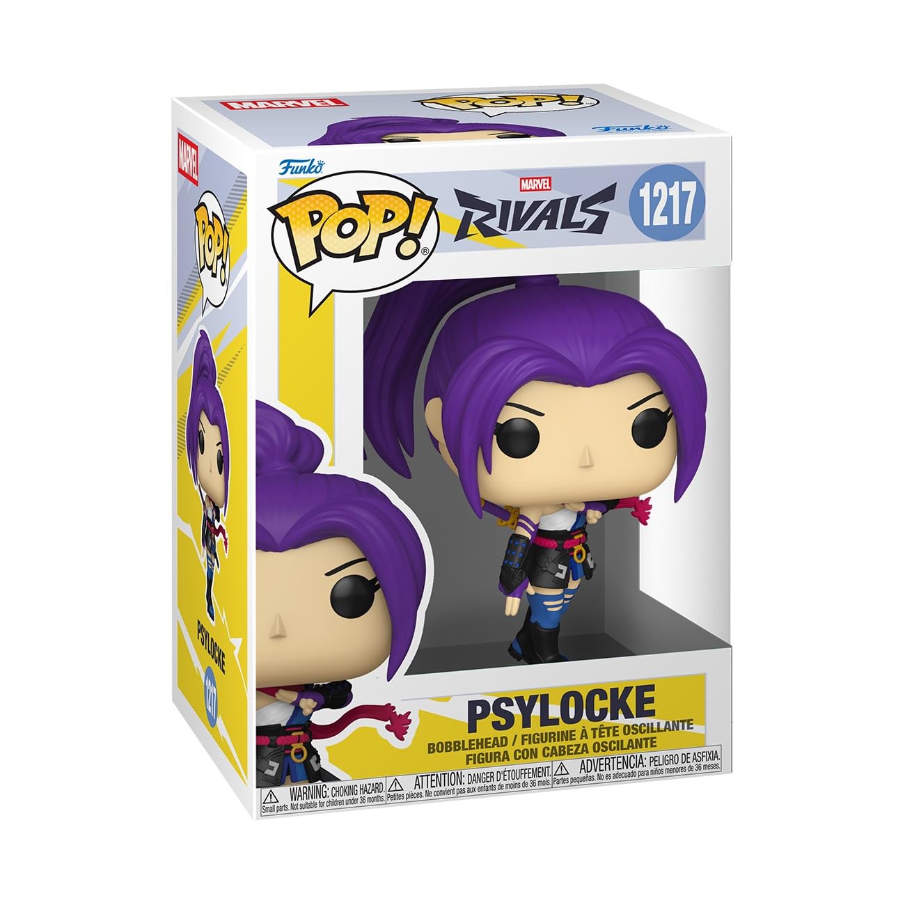 Funko POP! Games: Marvel Rivals - Psylocke - Collectable Vinyl Figure - Gift Idea - Official Merchandise - Toys For Kids & Adults - Model Figure for Collectors and Display