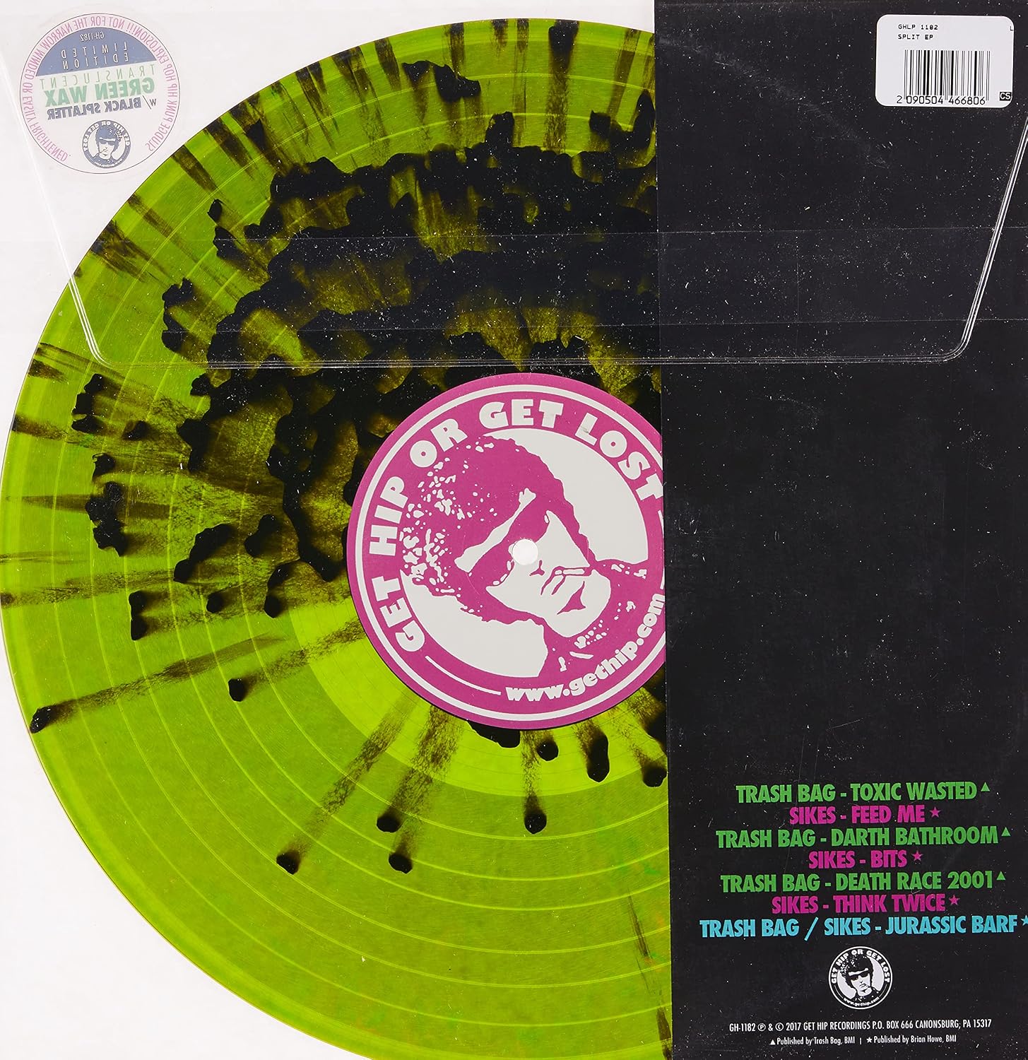 Trash Bag/Sikes - Split Ep (LP)