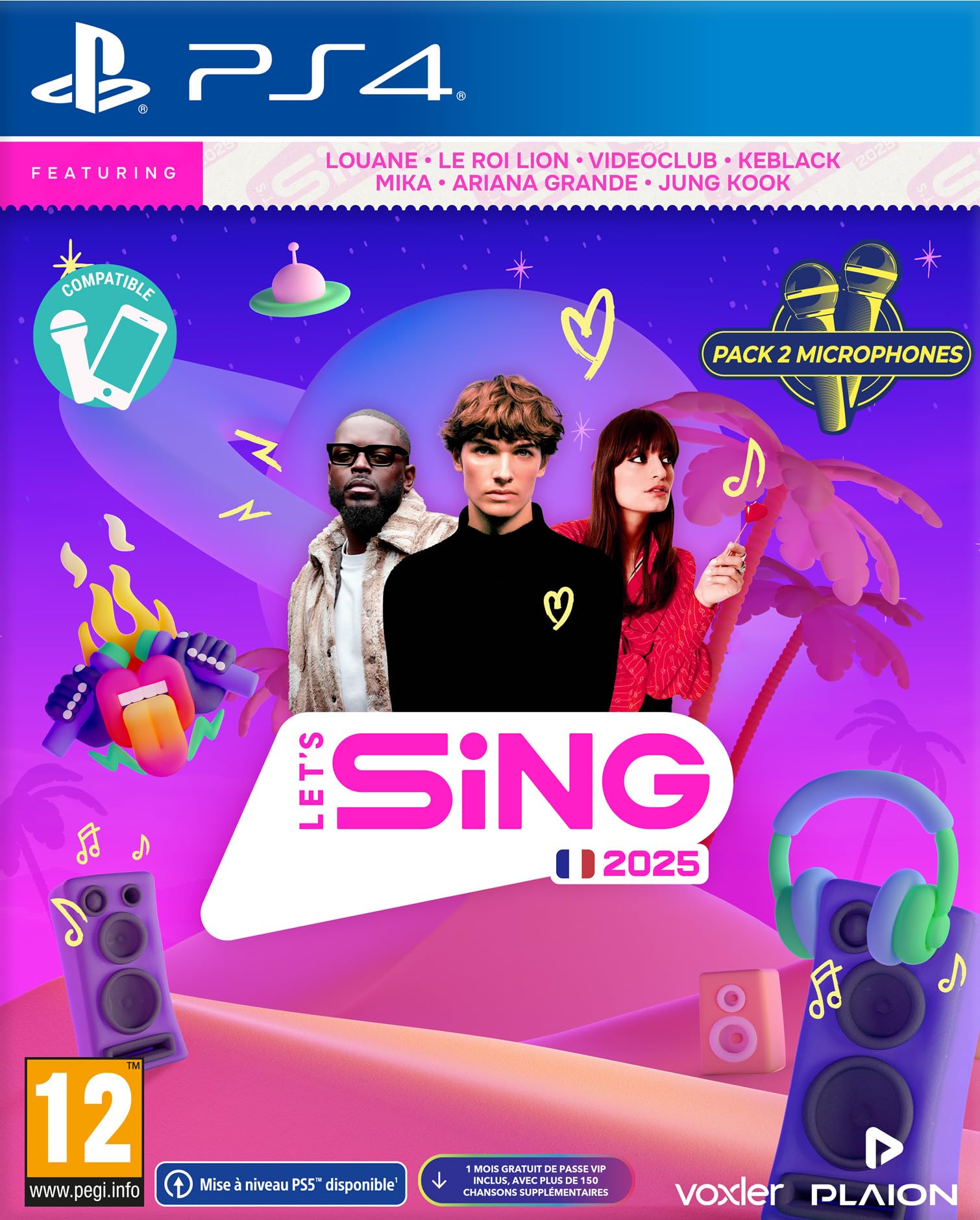 Let`S Sing 2026 (2-Mic) (Fr/Multi In Game) (Mics Compatibles Ps5)