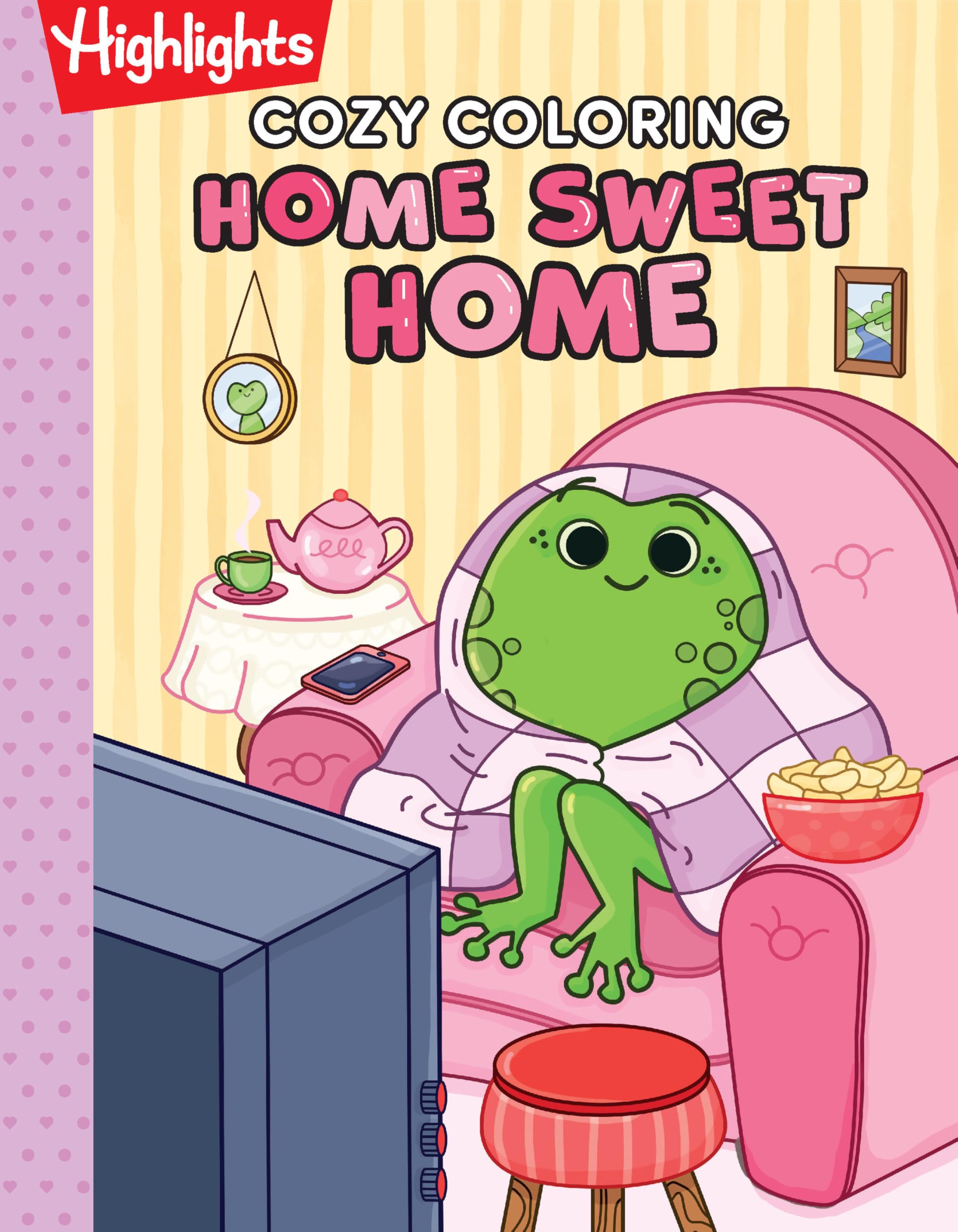 Cozy Coloring Home Sweet Home
