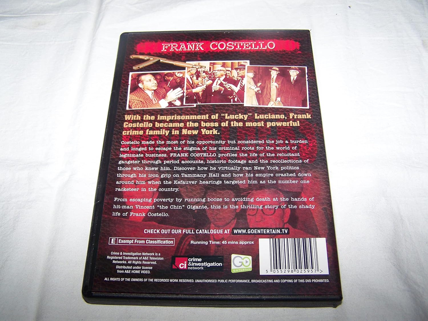 Beyond The Mafia - Frank Costello