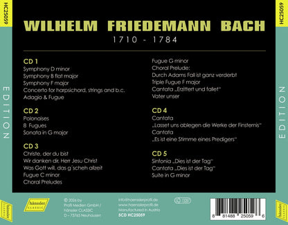 Wilhelm Friedemann Bach: Edition