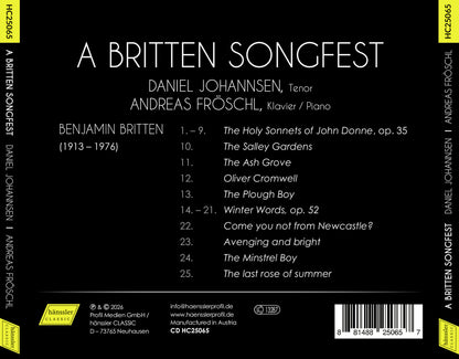 Daniel Johannsen/Andreas Fröschl: A Britten Songfest