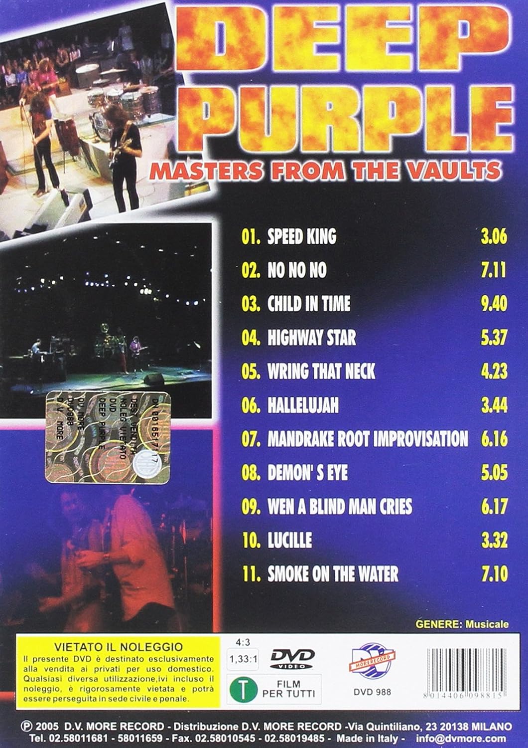 Deep Purple - Masters From The Vaults