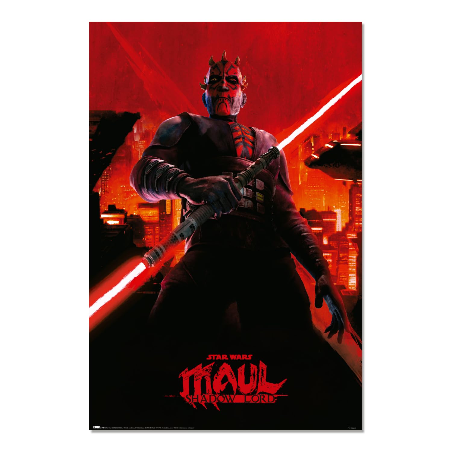Star Wars Darth Maul Shadow Lord (91,5X61 Cm.)