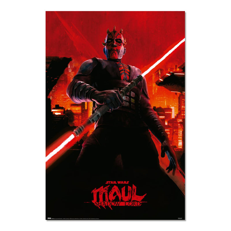 Star Wars Darth Maul Shadow Lord (91,5X61 Cm.)