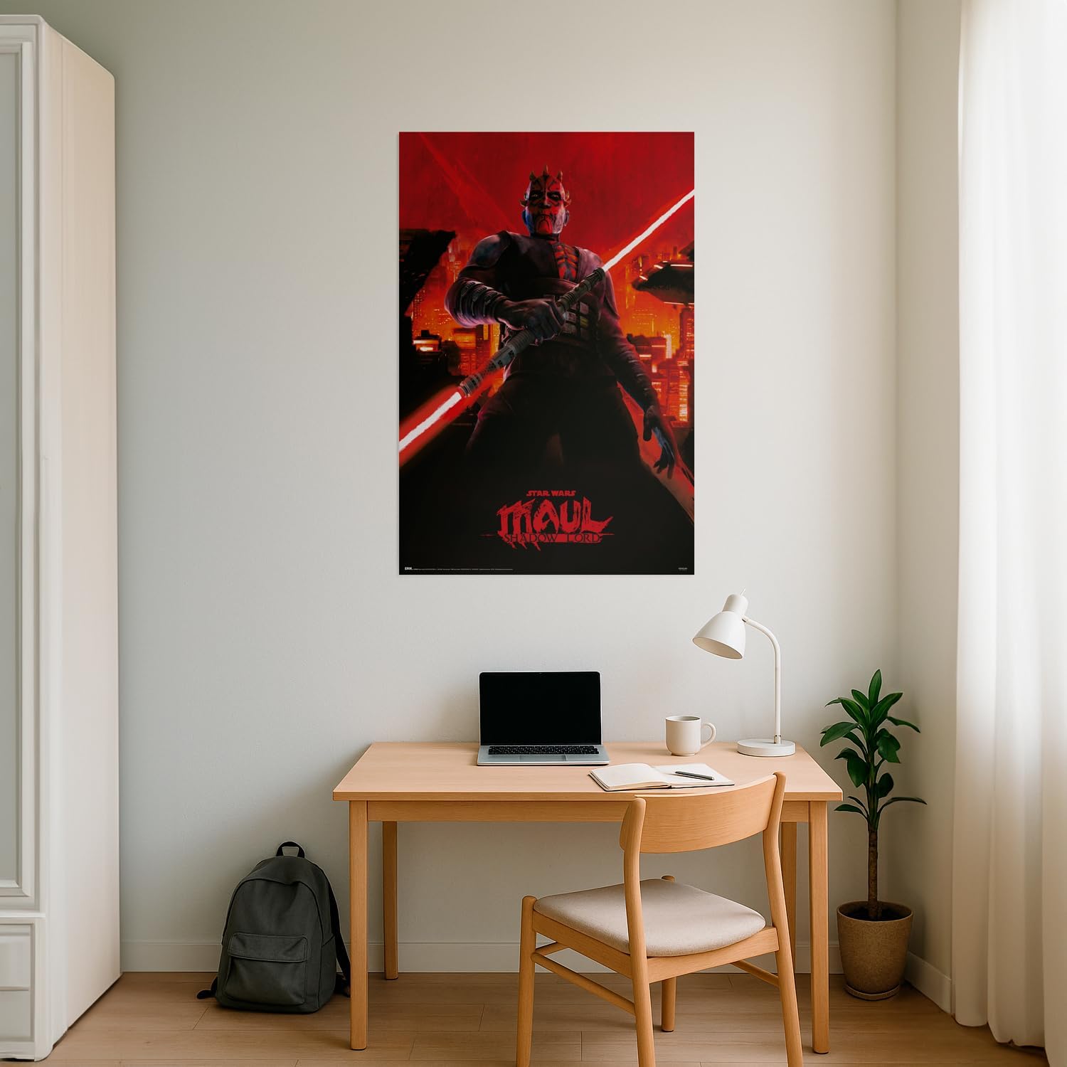 Star Wars Darth Maul Shadow Lord (91,5X61 Cm.)
