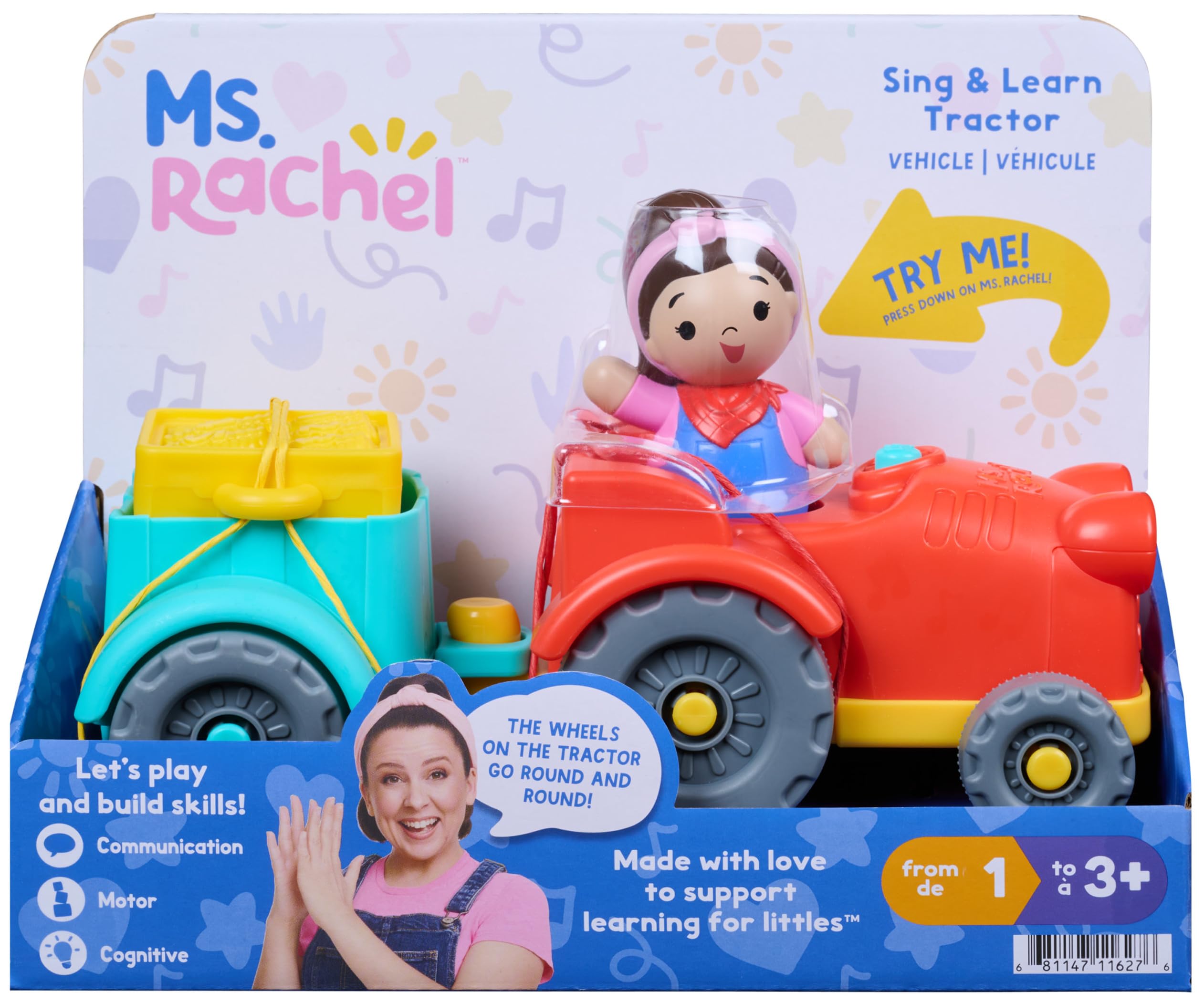 Ms. Rachel Toy Vehicle Ms Rachel Tractor GEC