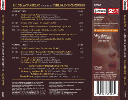 Miloslav Kabelác: Children's Choruses