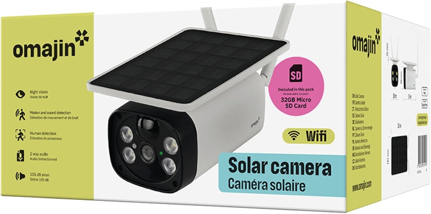 Omajin – Surveillance Solar Camera Eu