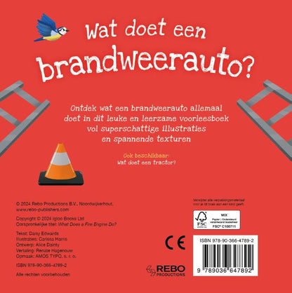 Wat doet een brandweerauto? - Wat doet ...? - Voelboek