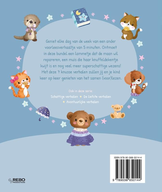 Knuffelverhalen - 5 minutenverhaaltjes
