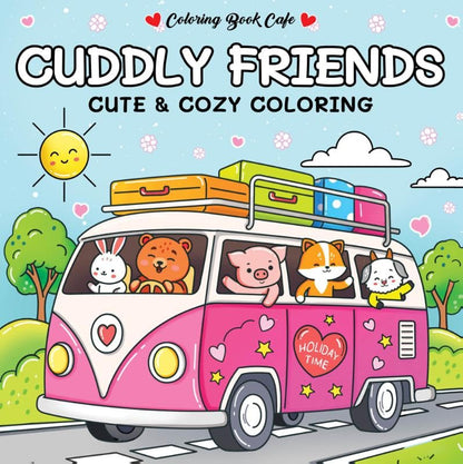 Cuddly friends - Cute & cozy Kleurboek