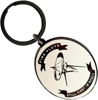 Rock Off officially licensed products Pink Floyd First In Space Oval keyring Keychain One Size