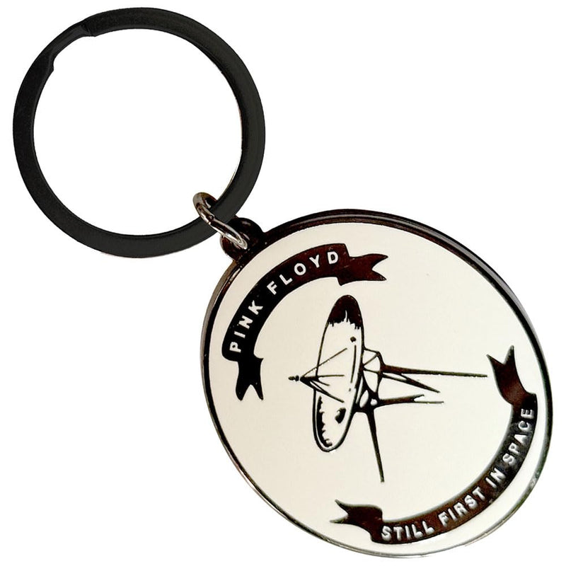 Rock Off officially licensed products Pink Floyd First In Space Oval keyring Keychain One Size
