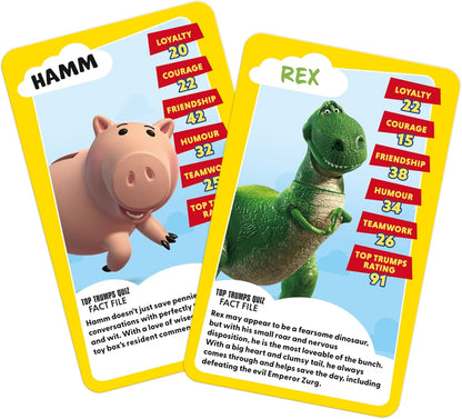Top Trumps Toy Story Educational travel game Play with friends Travel Companion makes a great gift for ages 6 plus
