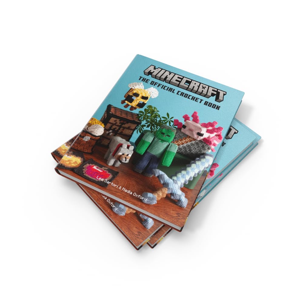 Minecraft: The Official Crochet Book: Build, explore and crochet 20 crafts inspired by the game
