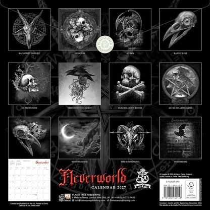 Alchemy: Neverworld Wall Calendar 2027 (Art Calendar