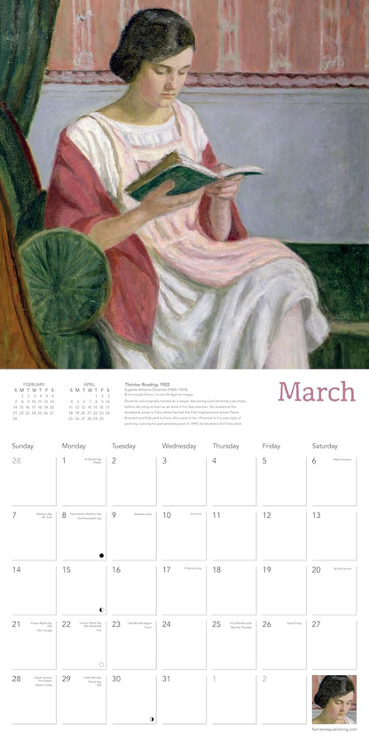 The Book Lover's Wall Calendar 2027 (Art Calendar): Original Flame Tree Publishing-Kalender