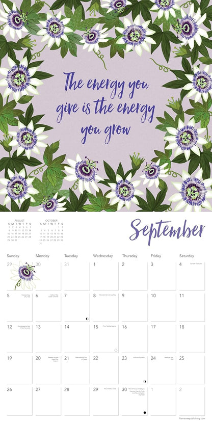 A Year of Lovely Quotes Wall Calendar 2027 (Art Calendar