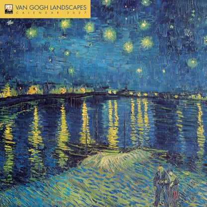 Vincent van Gogh Landscapes Wall Calendar 2027 (Art Calendar