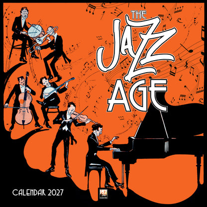 The Jazz Age Wall Calendar 2027 (Art Calendar