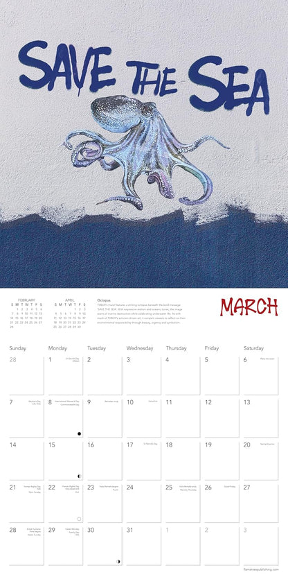 TVBOY: Awareness Wall Calendar 2027 (Art Calendar