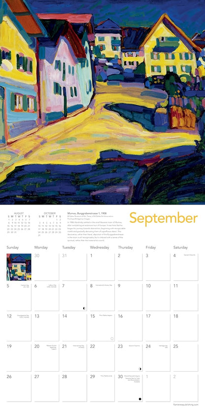 Wassily Kandinsky Wall Calendar 2027 (Art Calendar