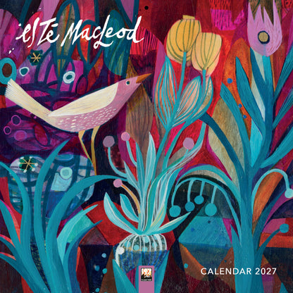 Esté MacLeod Wall Calendar 2027 (Art Calendar): Original Flame Tree Publishing-Kalender