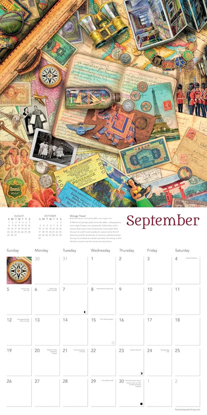 Aimee Stewart Wall Calendar 2027 (Art Calendar): Original Flame Tree Publishing-Kalender