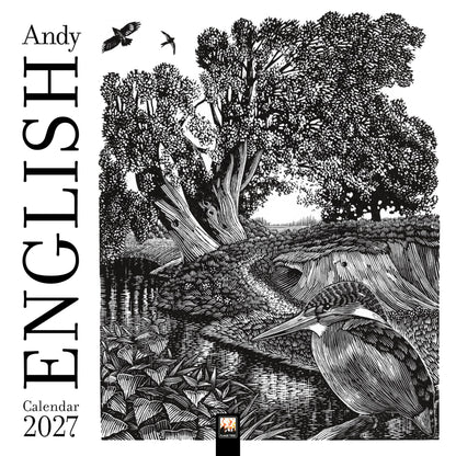 Andy English Wall Calendar 2027 (Art Calendar
