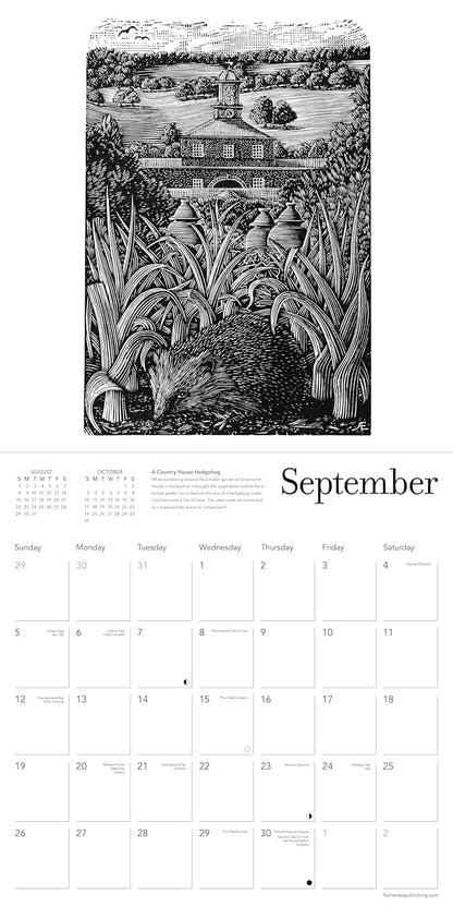 Andy English Wall Calendar 2027 (Art Calendar