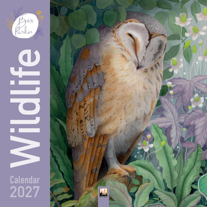 Bex Parkin: Wildlife Wall Calendar 2027 (Art Calendar