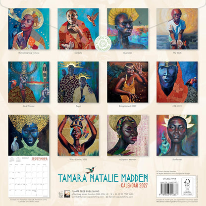Tamara Natalie Madden Wall Calendar 2027 (Art Calendar