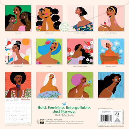 Maritza Lisa Wall Calendar 2027 (Art Calendar