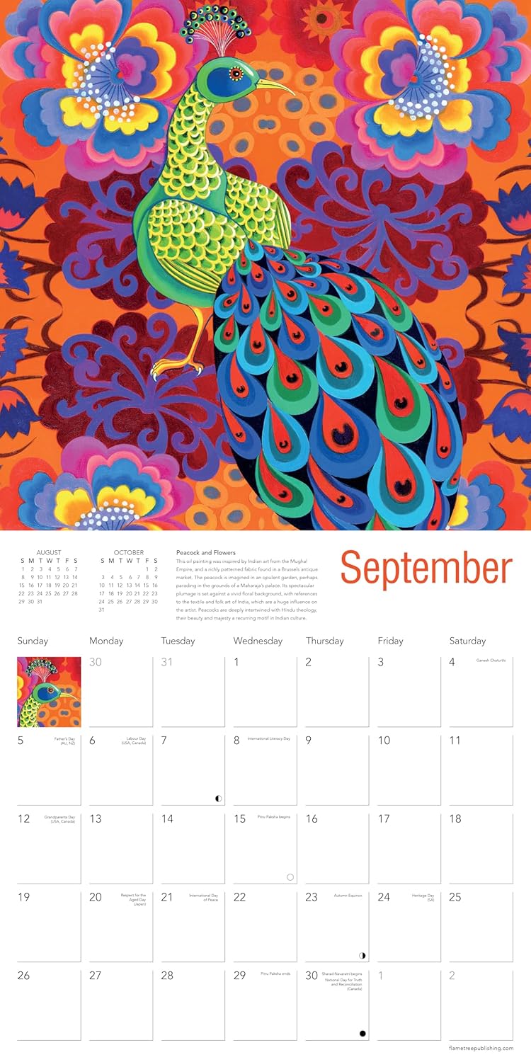 Jane Tattersfield Wall Calendar 2027 (Art Calendar