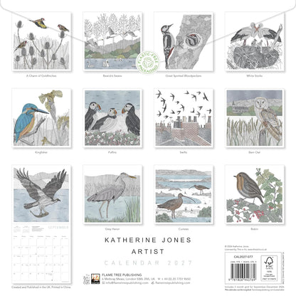 Katherine Jones Wall Calendar 2027 (Art Calendar