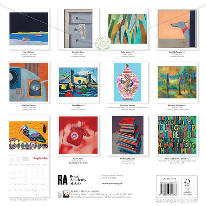 Royal Academy of Arts Wall Calendar 2027 (Art Calendar