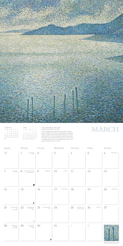 The National Gallery Wall Calendar 2027 (Art Calendar