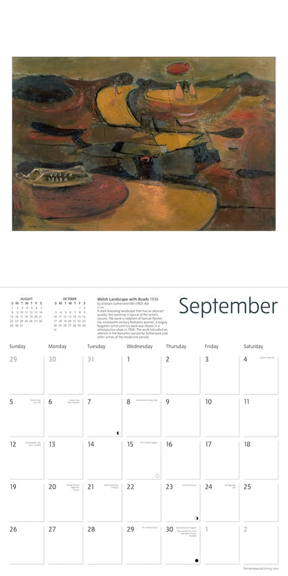Tate: British Landscapes Wall Calendar 2027 (Art Calendar