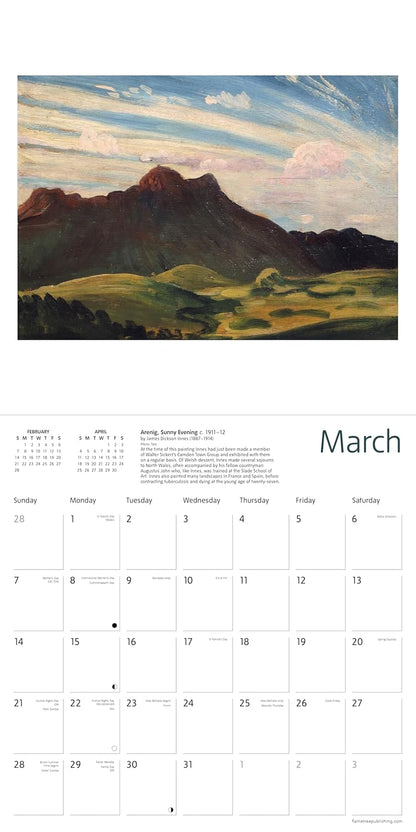 Tate: British Landscapes Wall Calendar 2027 (Art Calendar