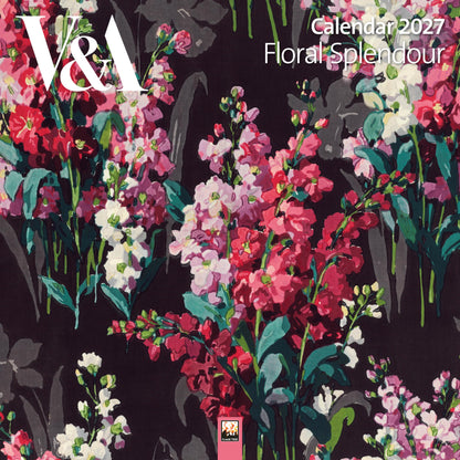 V&A: Floral Splendour Wall Calendar 2027 (Art Calendar