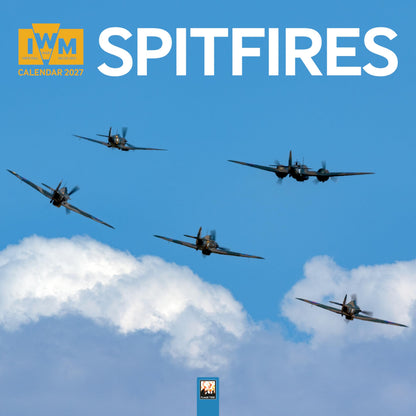 Imperial War Museums: Spitfires Wall Calendar 2027 (Art Calendar): Original Flame Tree Publishing-Kalender