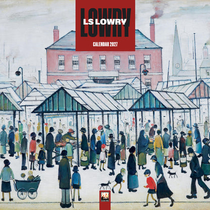 Lowry Wall Calendar 2027 (Art Calendar): Original Flame Tree Publishing-Kalender
