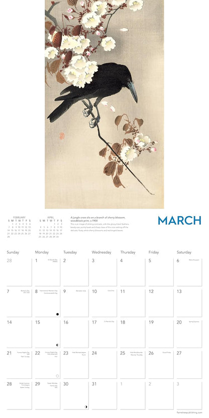 Ashmolean Museum: Japanese Printmaker Ohara Koson Wall Calendar 2027 (Art Calendar