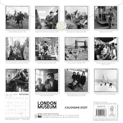 London Museum Wall Calendar 2027 (Art Calendar