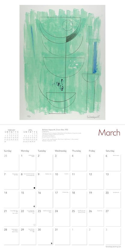 The Hepworth Wakefield Wall Calendar 2027 (Art Calendar