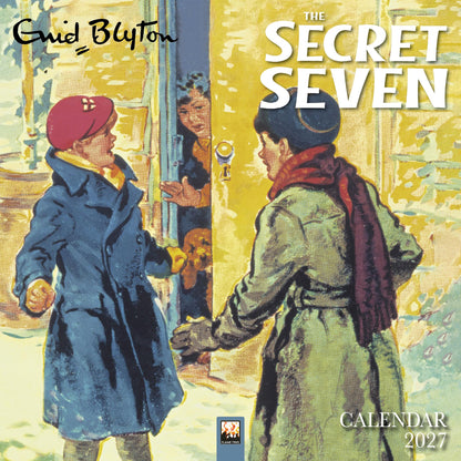 Enid Blyton: The Secret Seven Mini Wall calendar 2027 (Art Calendar
